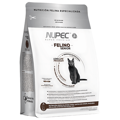 Nutrición Especializada para Gatos Mayores