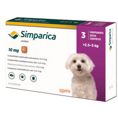 Protección Efectiva contra Pulgas y Garrapatas para Perros Pequeños