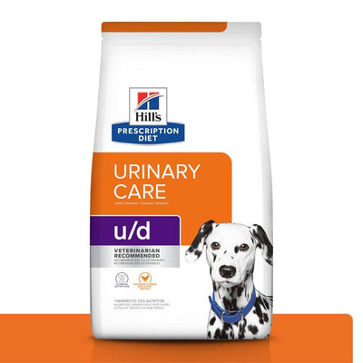 Hill's Prescription Diet u/d, Cuidado Urinario, Alimento Seco para Perro, 3.9 Kg - AniMALL