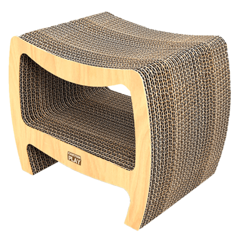 Pet n Play Rascador Para Gato Mueble Bankito Mediano - AniMALL