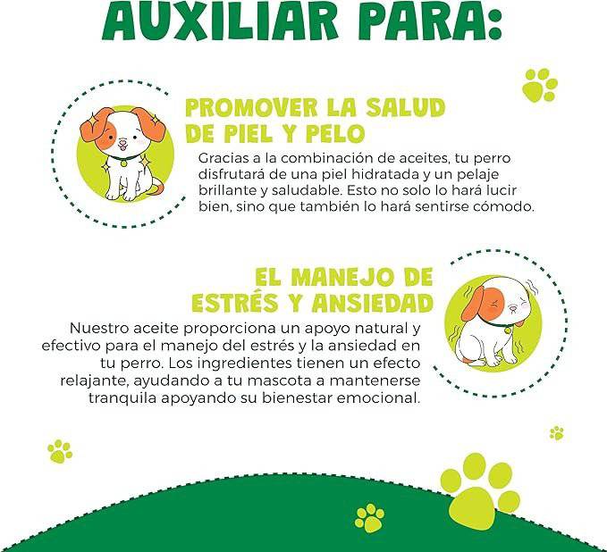 Waggys Olive Aceite Relajante para Perro 1500 Mg - AniMALL