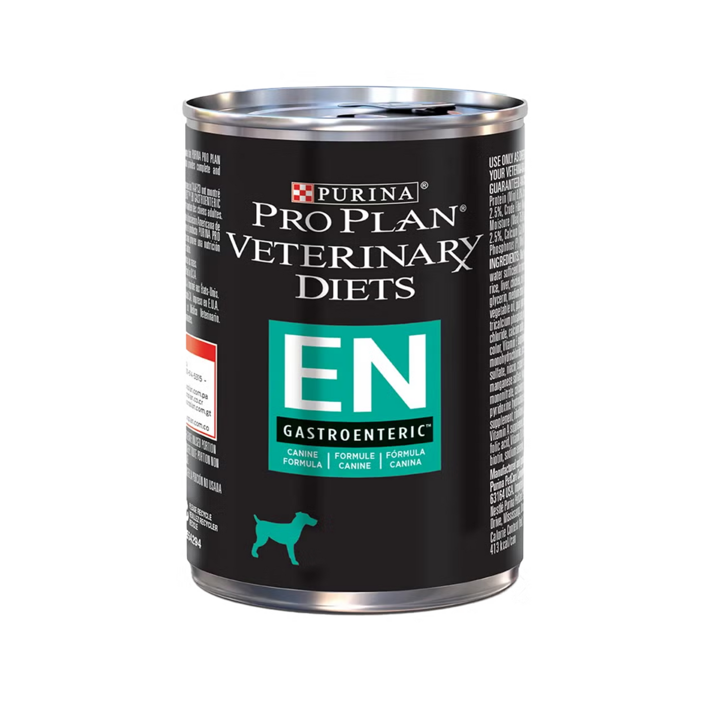 12 Latas Pro Plan Veterinary Diets EN Gastroenteric Canino 380 Gr.