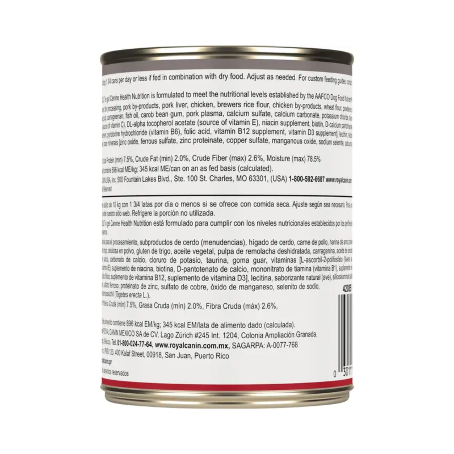 12 Latas Royal Canin Wet All Dogs Adult 385 gr