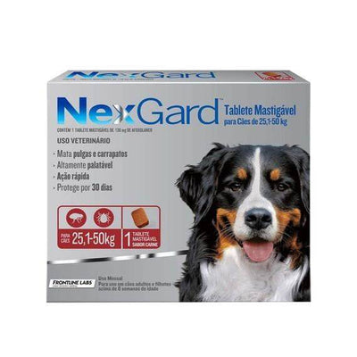 Nexgard 1 Tableta Masticable 25 a 50 Kg - AniMALL