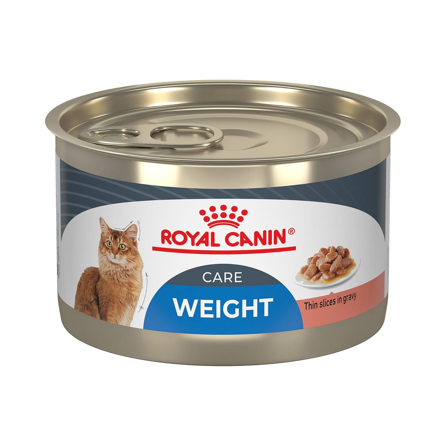 CORTA CADUCIDAD 18 Ago 2026 - 1 LATA ROYAL CANIN ALIMENTO HUMEDO PARA GATO WEIGHT CARE 85G