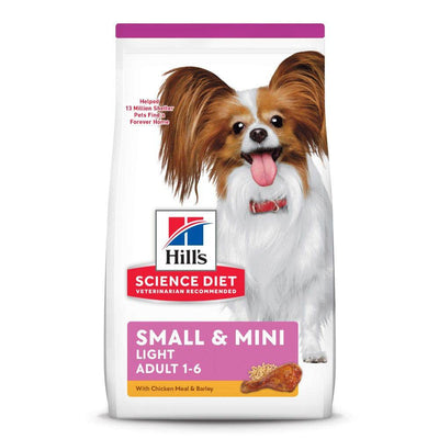 Hill's Science Diet Small & Mini Light, alimento perro adulto bajo en calorías raza pequeña y mini 2Kg - AniMALL