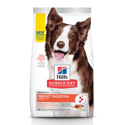 Hill's Science Diet Perfect Digestion alimento de cuidado digestivo para perro adulto sabor pollo