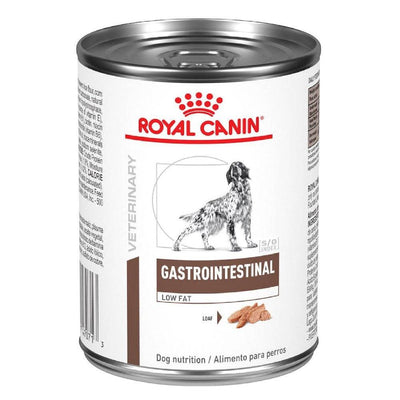 12 Latas Royal Canin Vet Gastrointestinal Low Fat Canine 385 gr - AniMALL