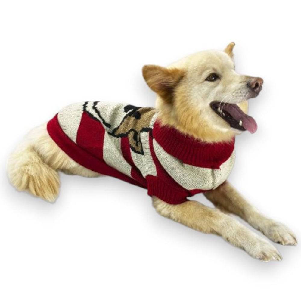 Suéter de Reno Rojo Talla 10 - AniMALL