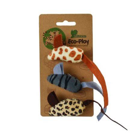 Naturance Juguete Raton Ecoplay 3 pz - AniMALL