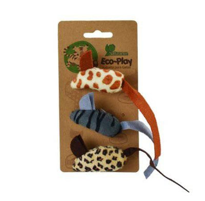 Naturance Juguete Raton Ecoplay 3 pz - AniMALL