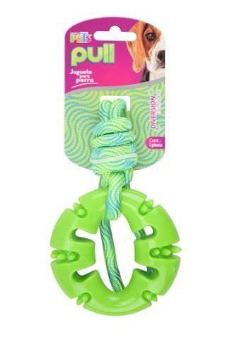 Fancy Pets Juguete Aro con Cuerda Pull - AniMALL