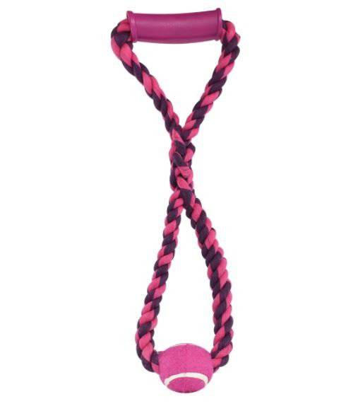 Juguete Agarradera y Aro con Pelota para Perro 50 cm., Fancy Pets - AniMALL