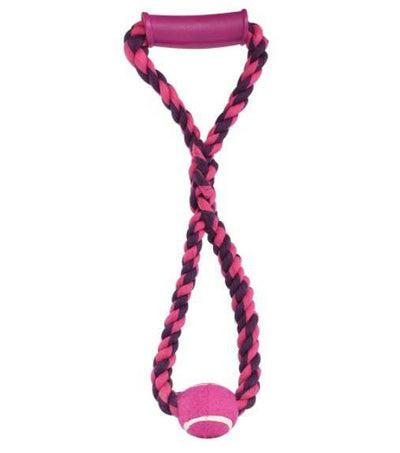 Juguete Agarradera y Aro con Pelota para Perro 50 cm., Fancy Pets - AniMALL