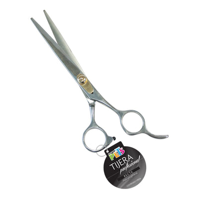 Fancy Pets Tijera Recta Grooming para Perros de Pelo Medio a Largo