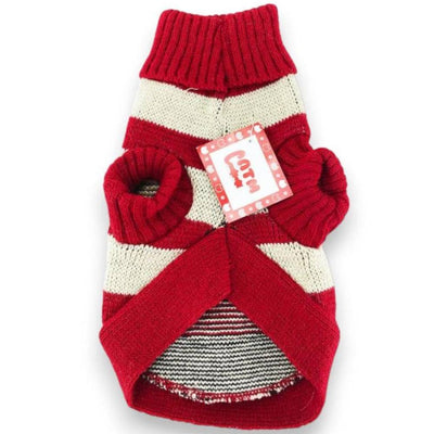 Suéter de Reno Rojo Talla 10 - AniMALL