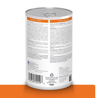 Lata Hill's Prescription Diet c/d Multicare, Cuidado Urinario, con Pollo para Perro, 369 g - AniMALL