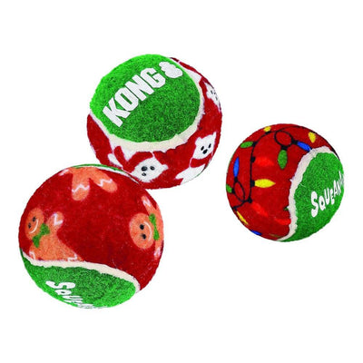 Juguete Navidad Squeakair 6 pelotas Medianas - AniMALL