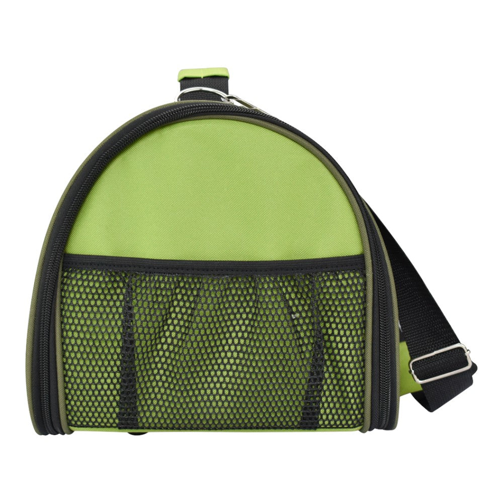 Fancy Pets Transportadora con Visera Verde Olivo XS
