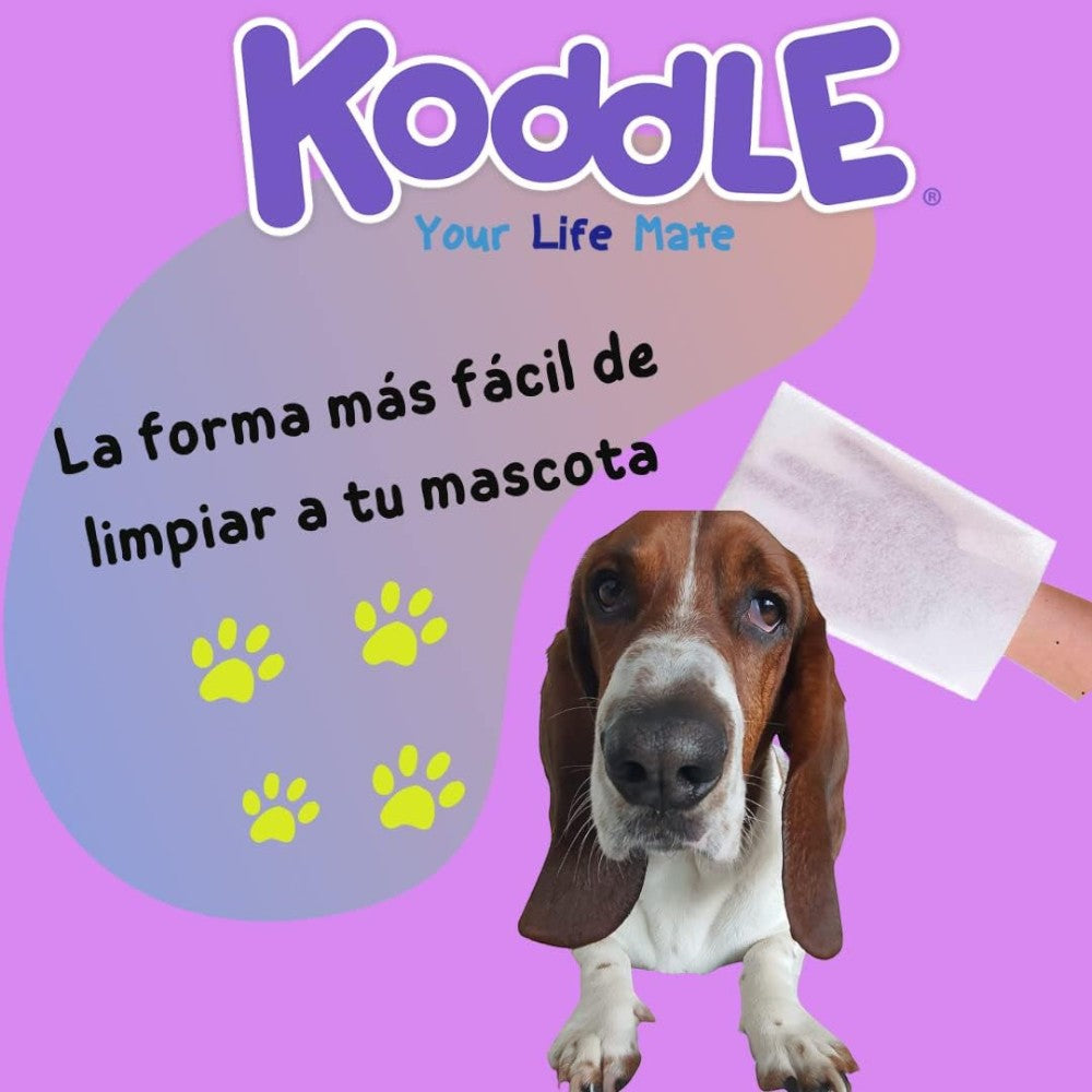 Guantes para bañar perros 20 Piezas Desechables
