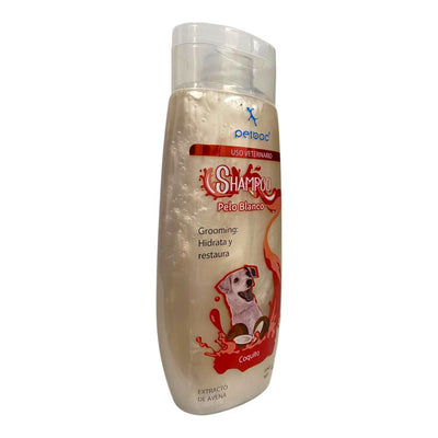 Shampoo para pelo blanco perros