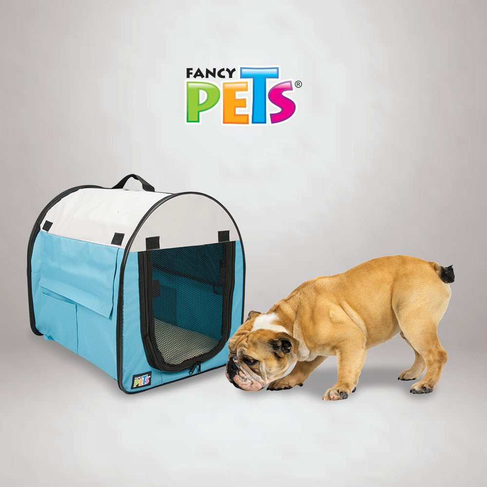 Fancy Pets Casa Portátil Fashion Azul Cielo CH