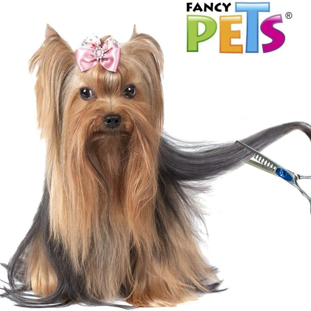 Fancy Pets Tijera Blender Grooming para Perros de Pelo Medio a Largo