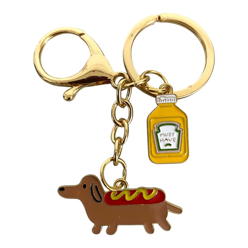 Llaveros de perros Dachshund Hot Dog para AniMallover