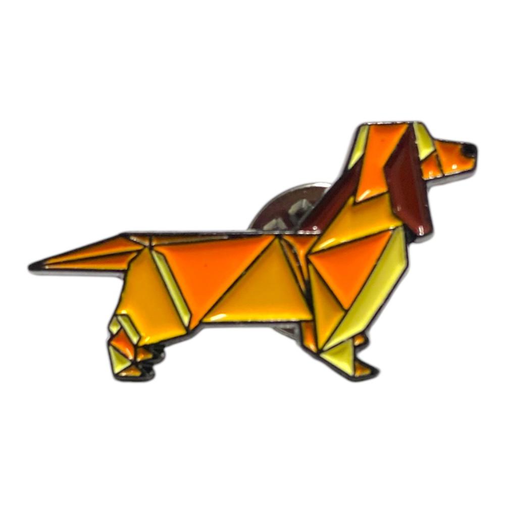 Pin para AniMallover de Dachshund Geométrico