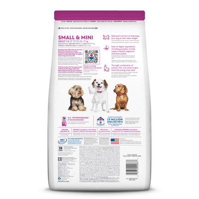 Hill's Science Diet Perro Perfect Digestion Small&Mini 1.5Kg