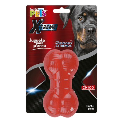 Fancy Pets Juguete Hueso Ch Xtreme - Rojo - AniMALL