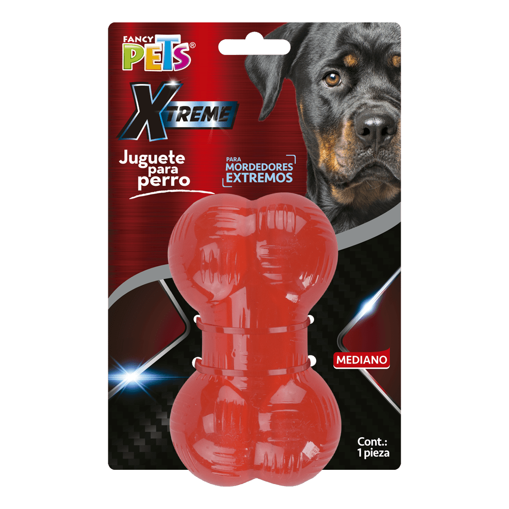 Fancy Pets Hueso Mediano Xtreme - Rojo - AniMALL