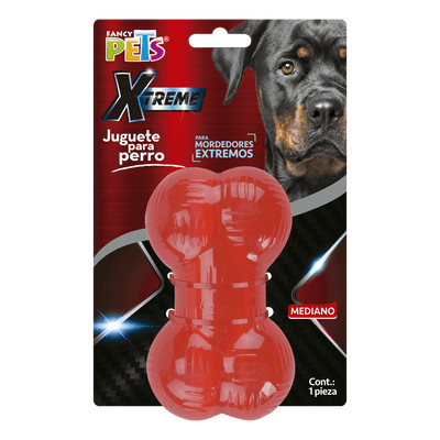 Fancy Pets Hueso Mediano Xtreme - Rojo - AniMALL