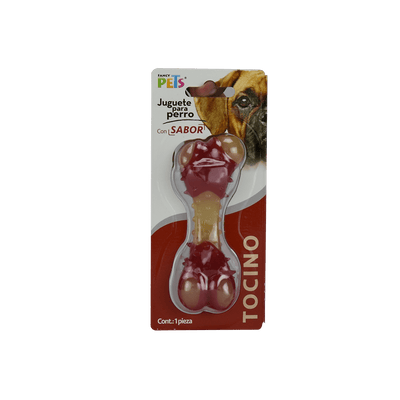 Fancy Pets Juguete Hueso Ch Sabor Tocino - AniMALL