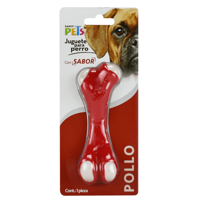 Juguete Dental Hueso sabor Pollo Mediano Fancy Pets - AniMALL