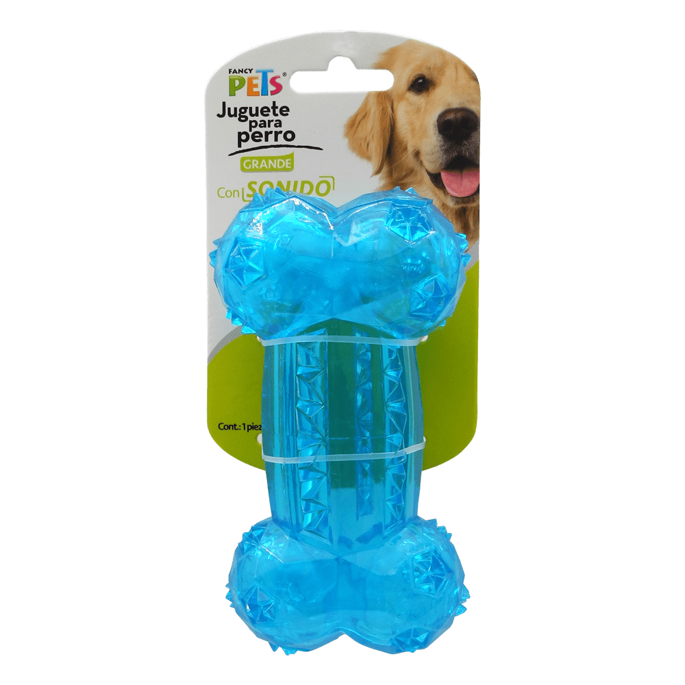Juguete Hueso Prisma Grande con Sonido, Fancy Pets - AniMALL