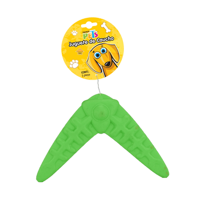 Juguete Boomerang de Caucho, Fancy Pets - AniMALL