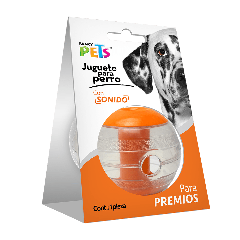 Juguete Pelota con Sonido para Premios, Fancy Pets - AniMALL