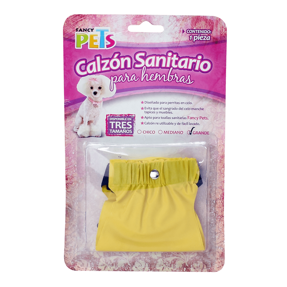 Calzón Sanitario Talla L para Hembras (1 Pieza) - AniMALL