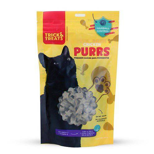 Trick & Treats Purrs Premio para Gato sabor Pollo 80 gr - AniMALL