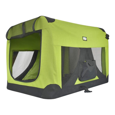 Transportadora Perrera Int Verde Chica - Fancy Pets