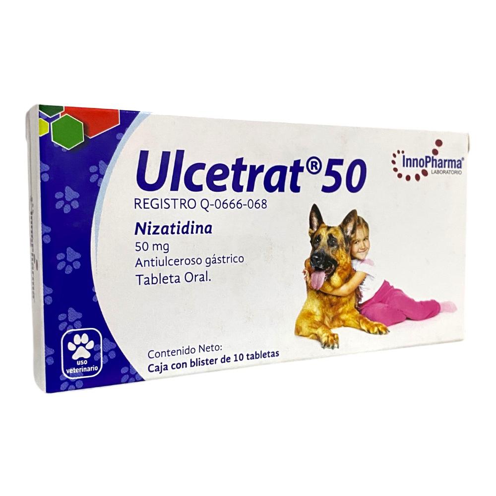 InnoPharma Ulcetrat 50 mg Caja con Blister 10 Tabletas