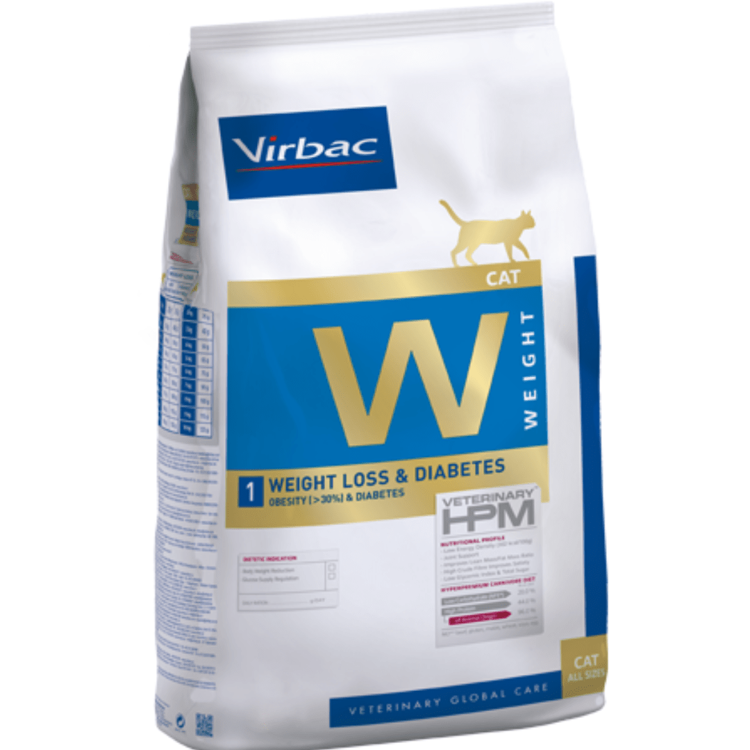 Virbac HPM Cat Weight Loss & Diabetes 3 Kg - AniMALL
