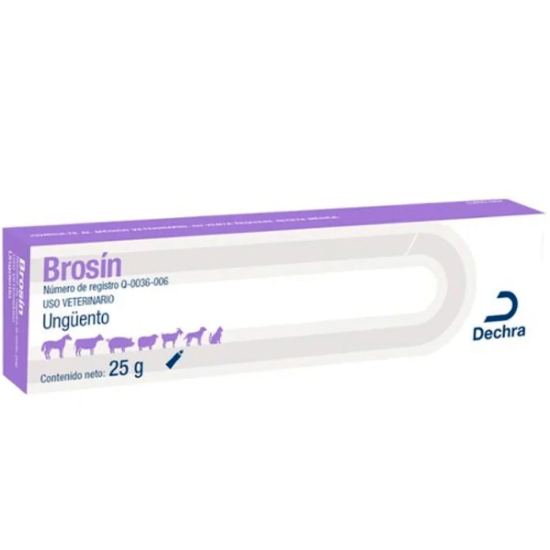 Brosin Antibiotico Tubo con 25 gr - AniMALL