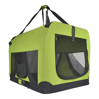 Transportadora para perros pequeños Fancy Pets Int Verde Chica