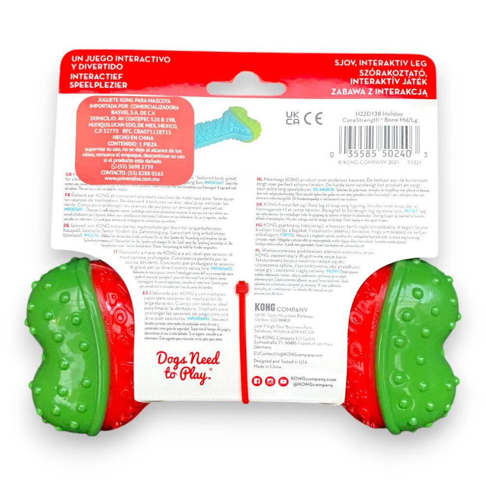 Juguete Navidad CoreStrenght Hueso Mediano - AniMALL