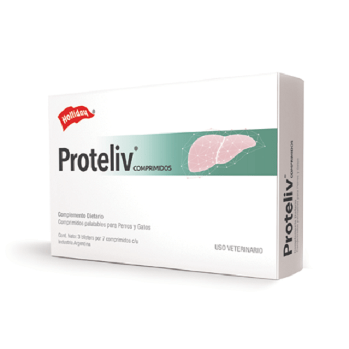 Proteliv 3 Blisters de 7 Comprimido Perros y Gatos Holliday - AniMALL