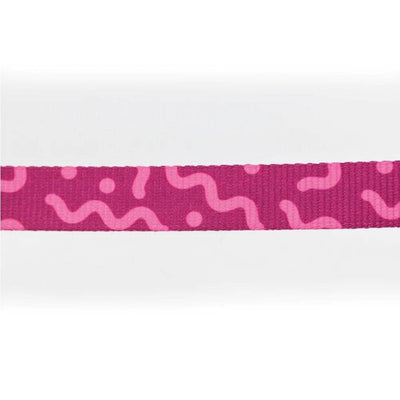 Correa cintilla y costuras reforzadas spaguetti fucsia 120 cm - AniMALL