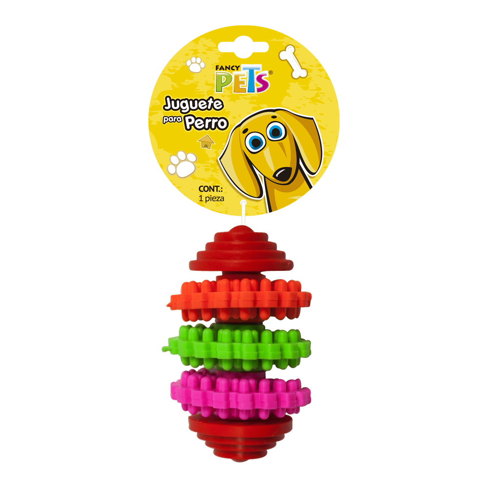 Juguete Engranes De Caucho, Fancy Pets - AniMALL