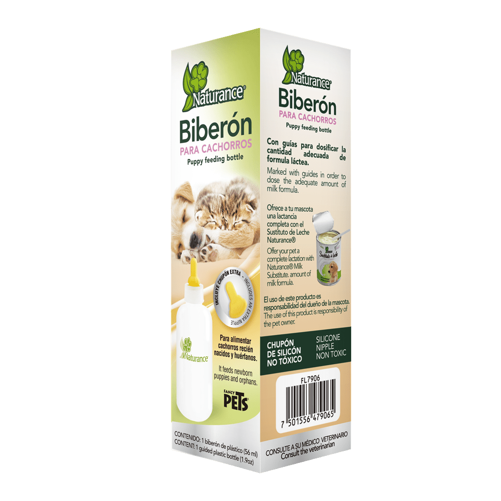 Biberon Para Cachorros 56 Ml., Naturance - AniMALL